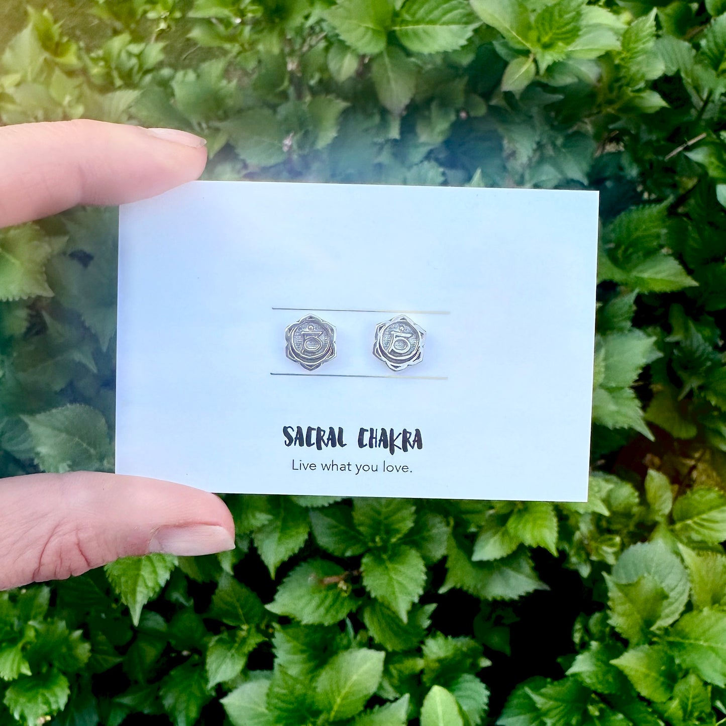 Sacral Chakra Studs