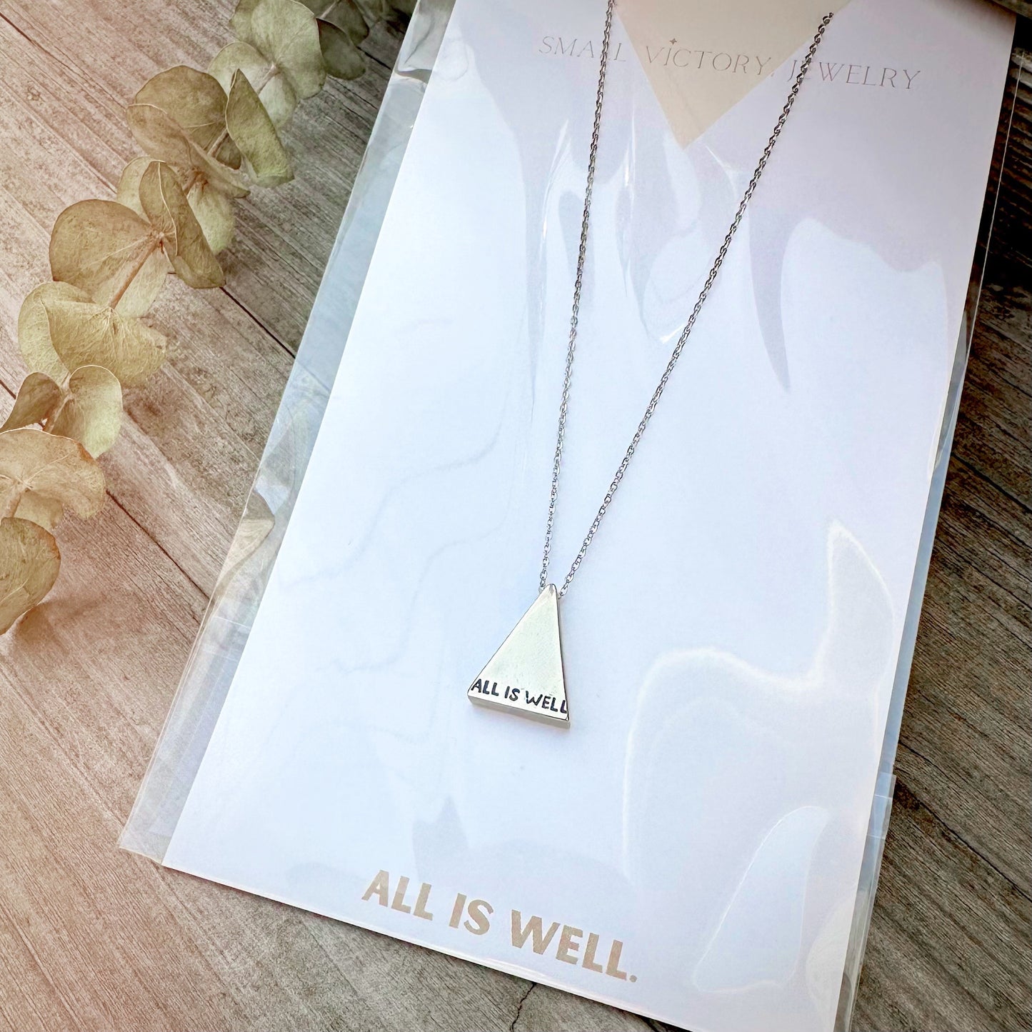 ALL IS WELL Pendant