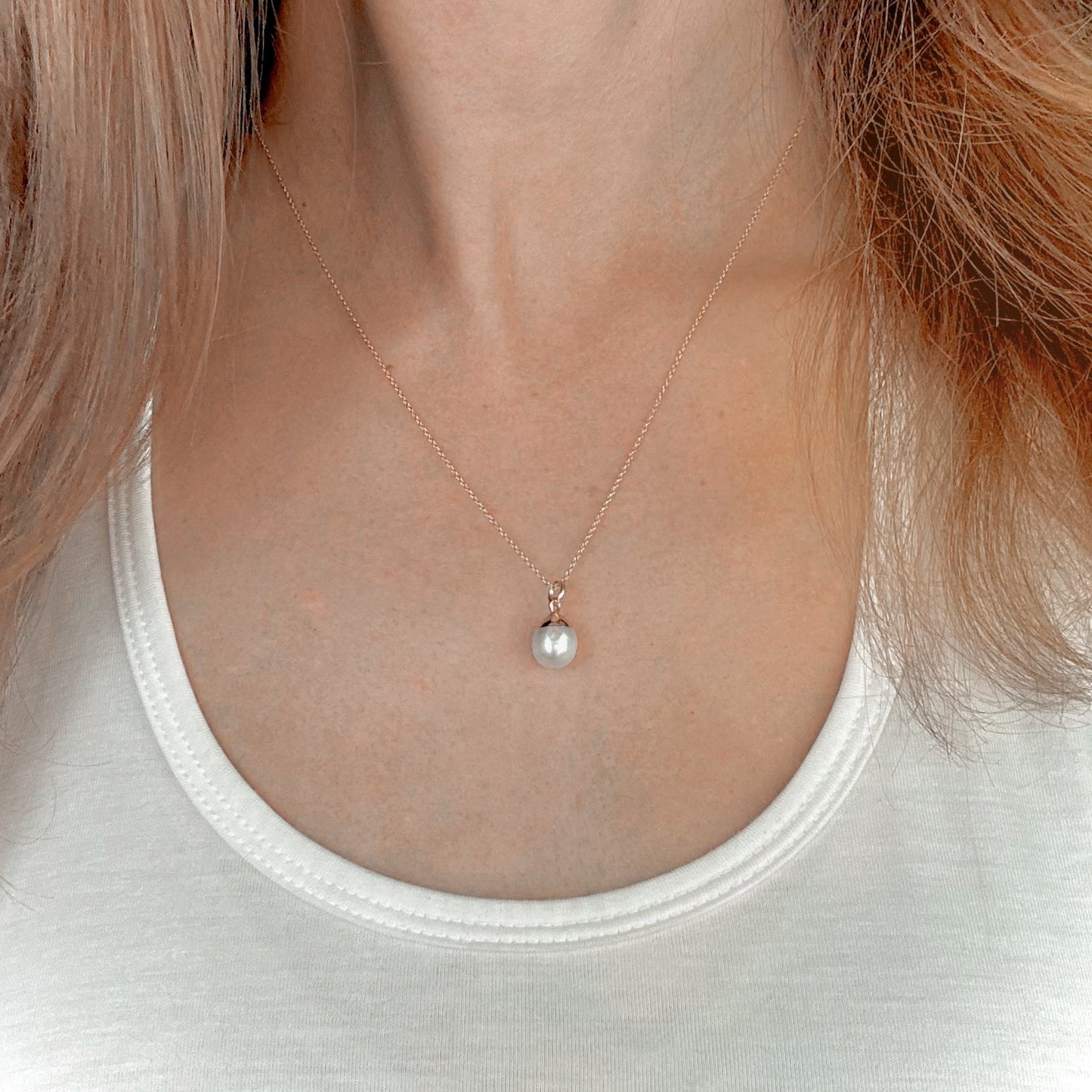 Round Pearl Pendant