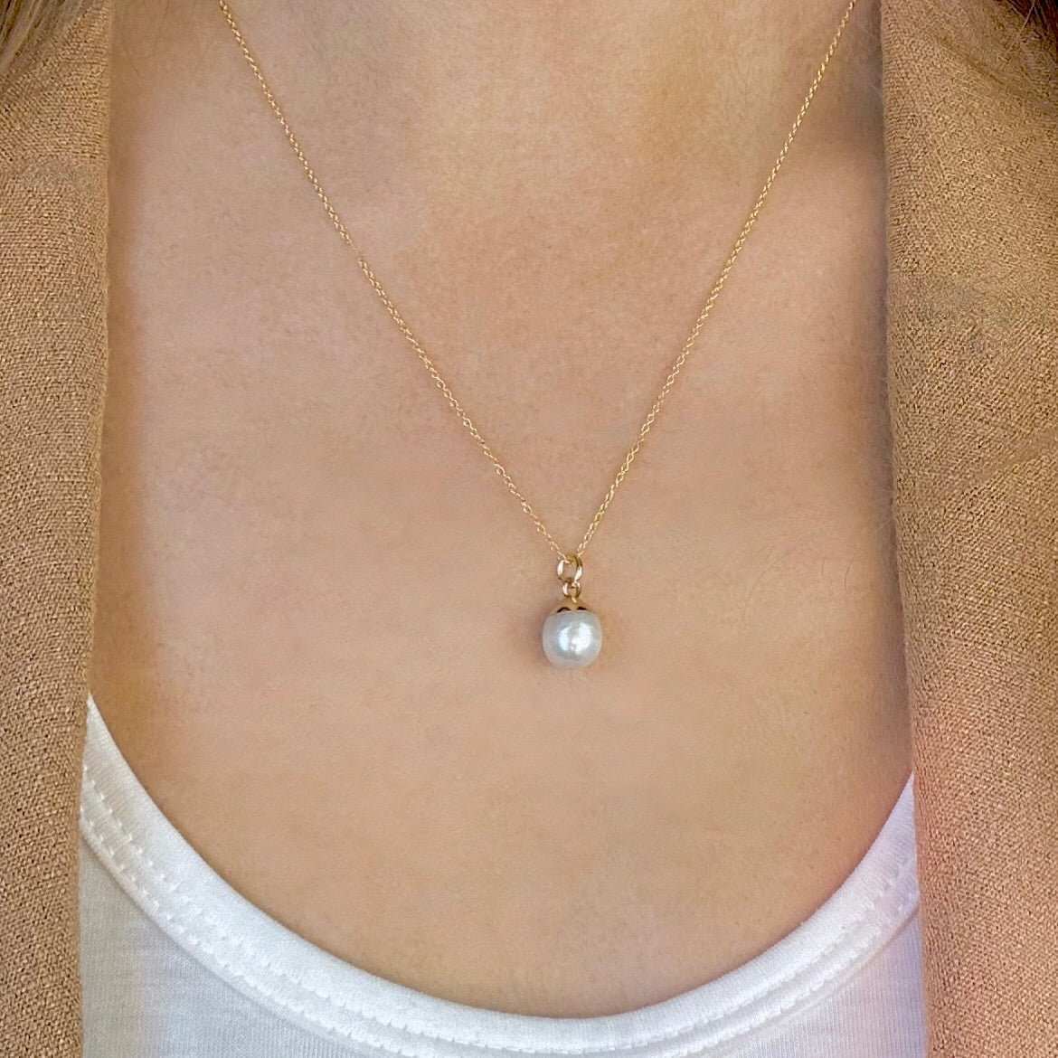 Round Pearl Pendant