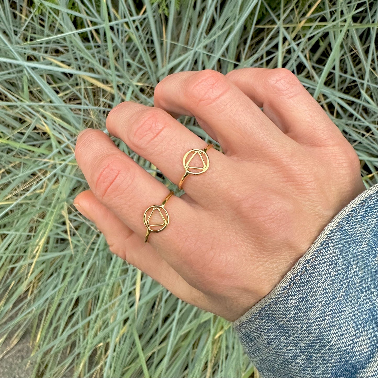 Alchemy Elements Gold Earth / Air Ring