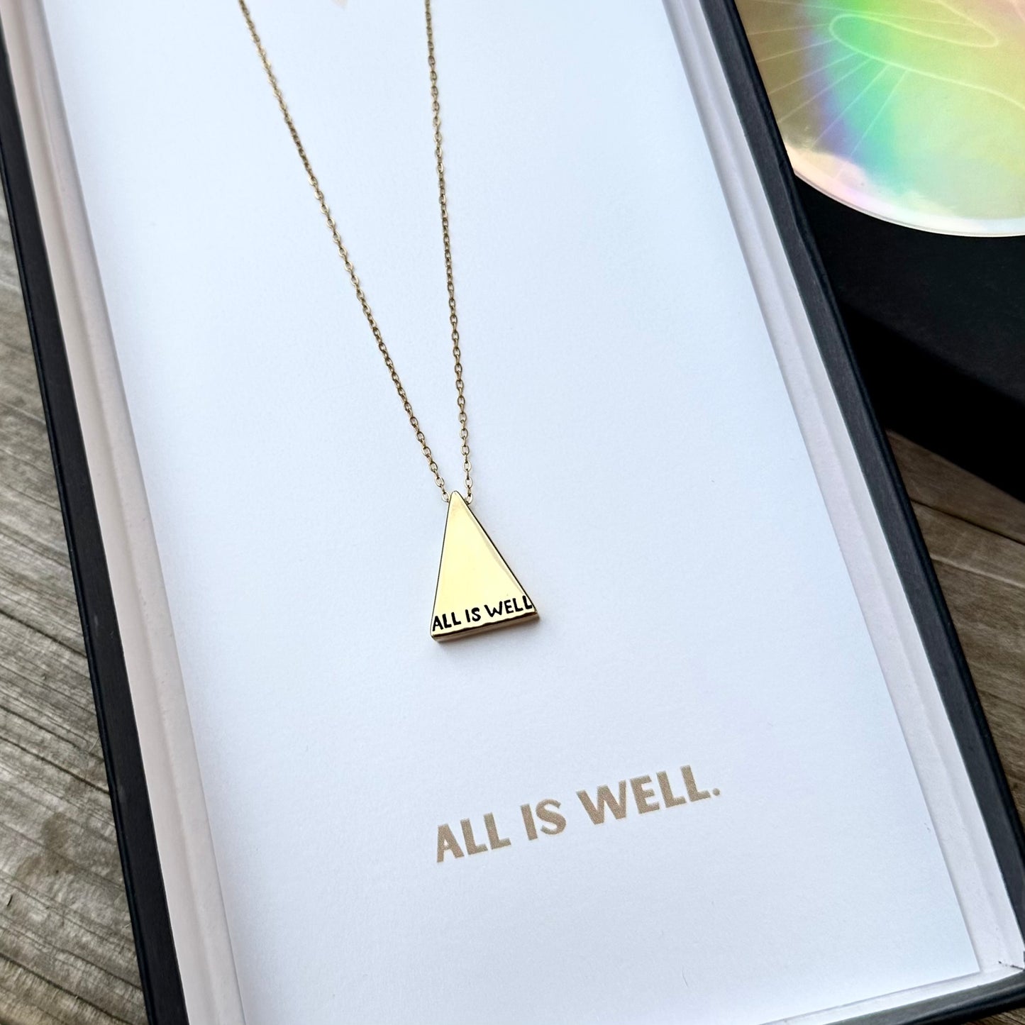 ALL IS WELL Pendant