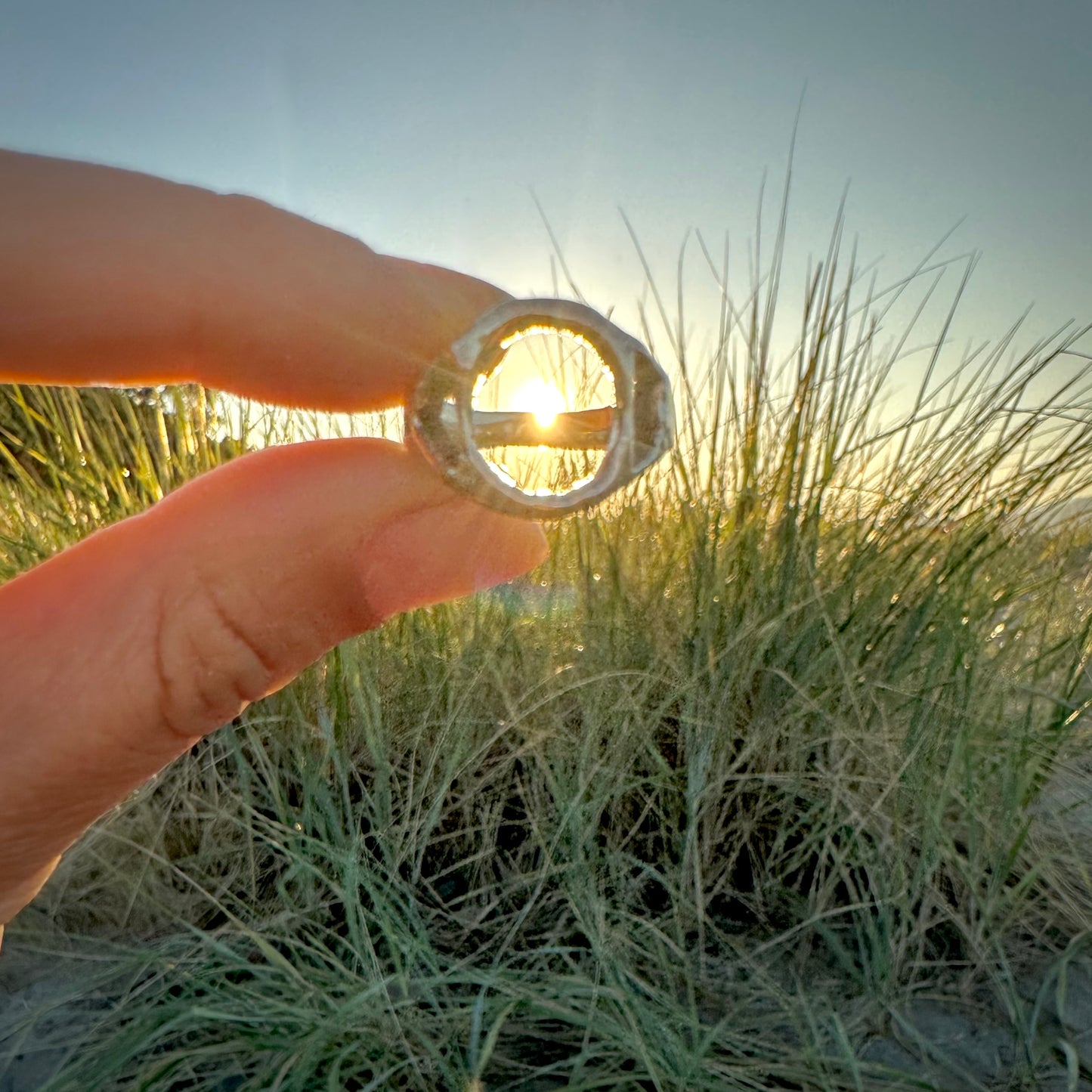 Hidden Protective Eye Ring