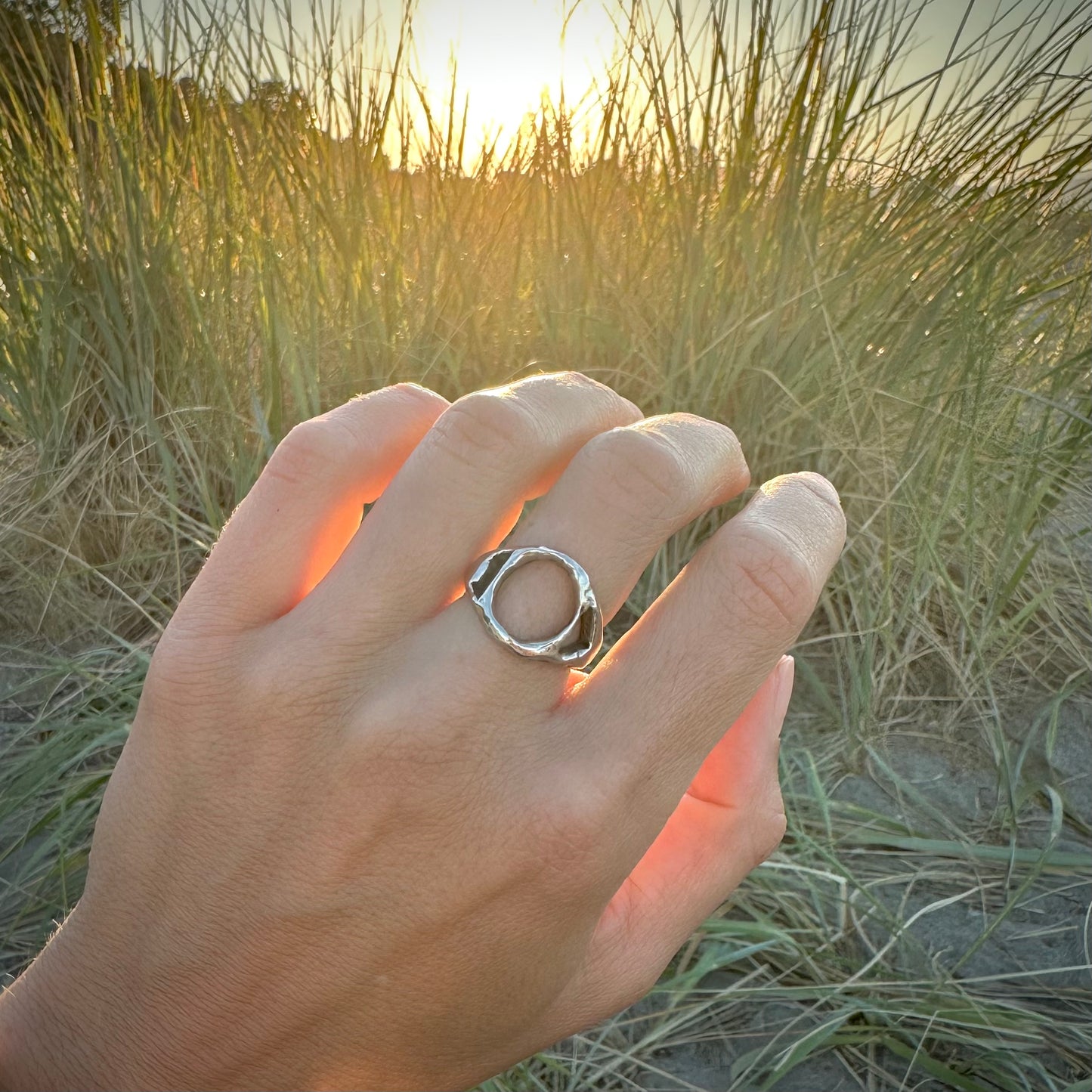 Hidden Protective Eye Ring