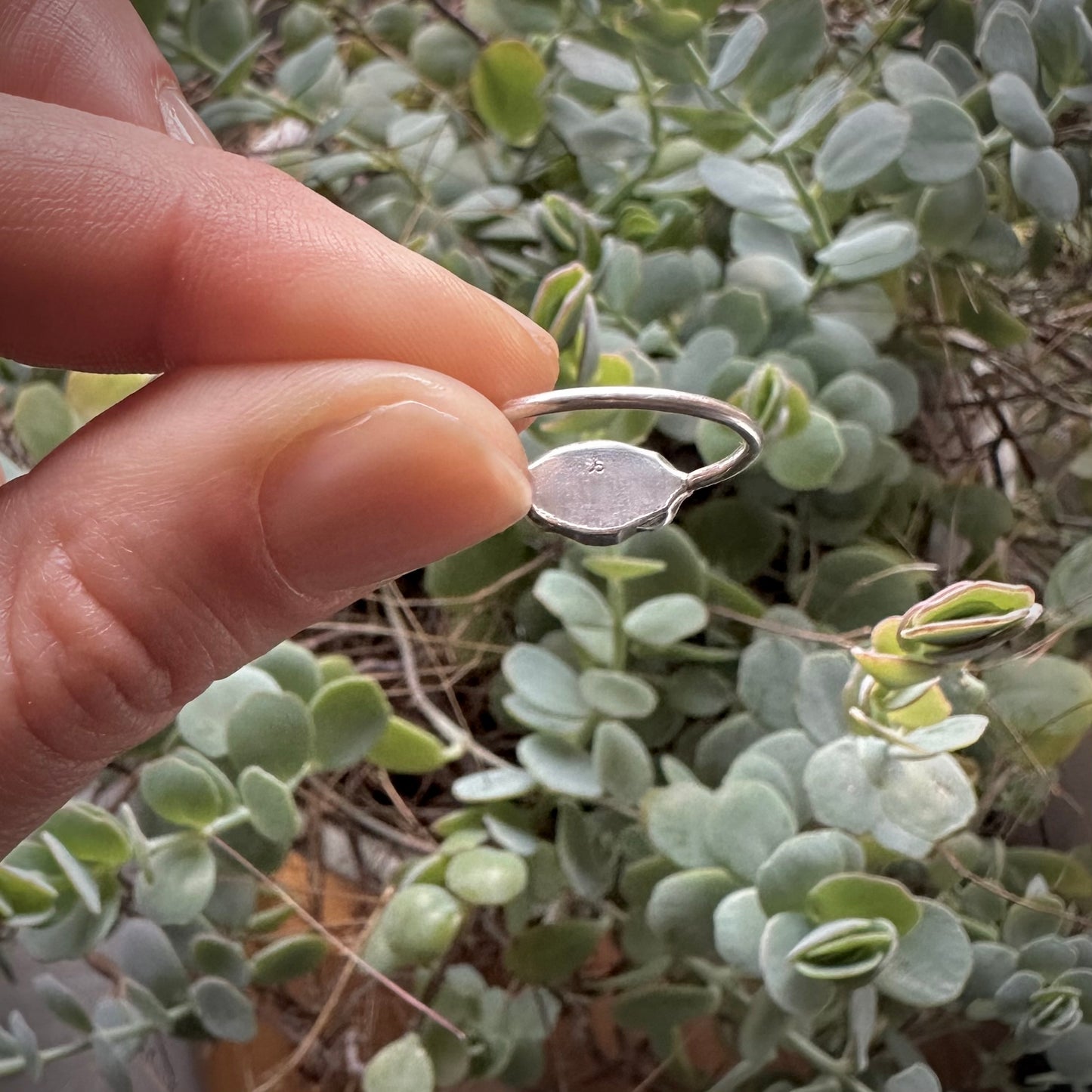 Third Eye Chakra Silver Ring