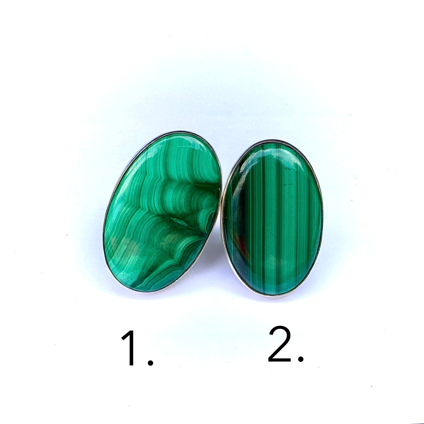 Malachite Statement Rings