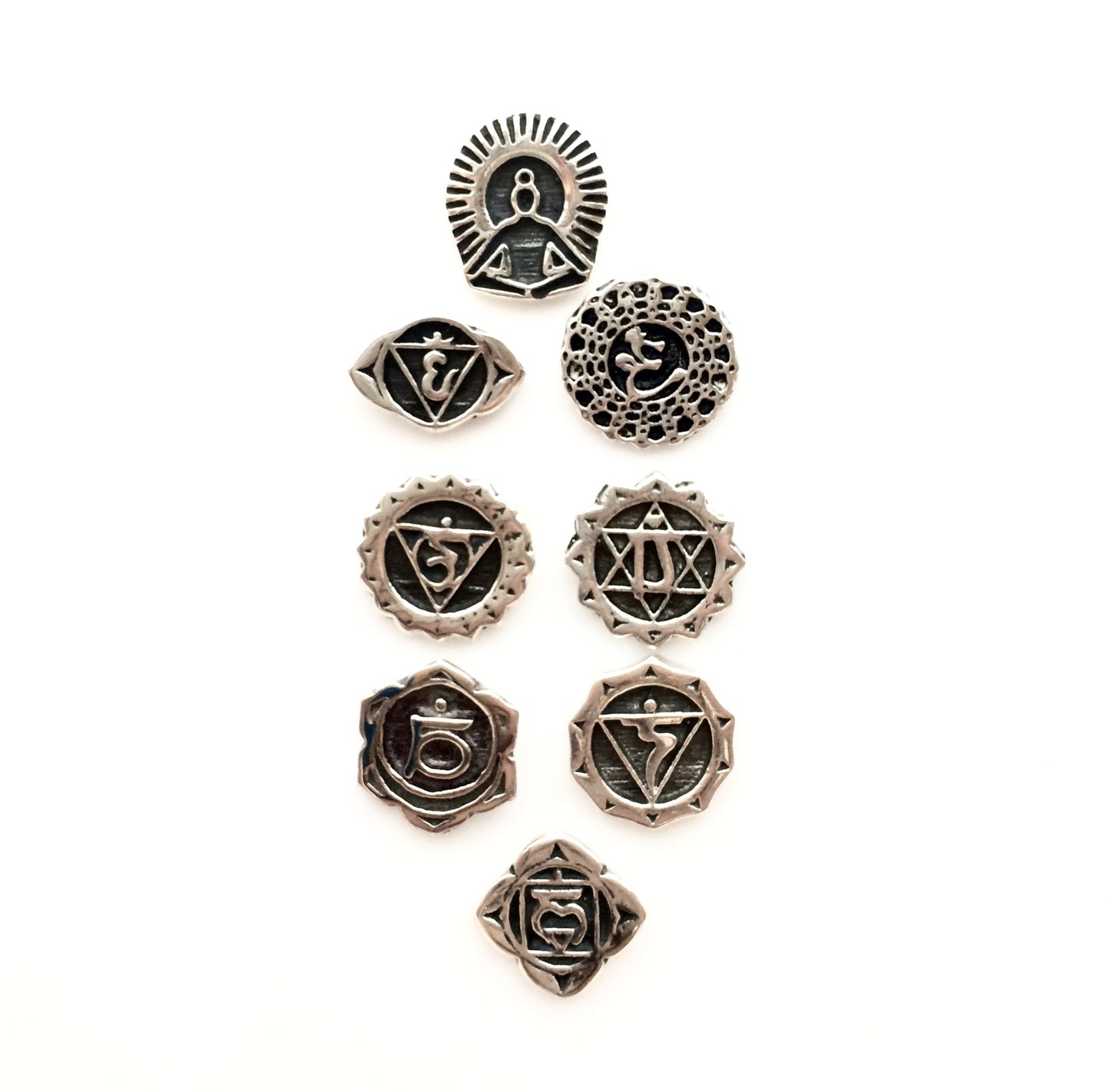 8 Chakras Earring Set