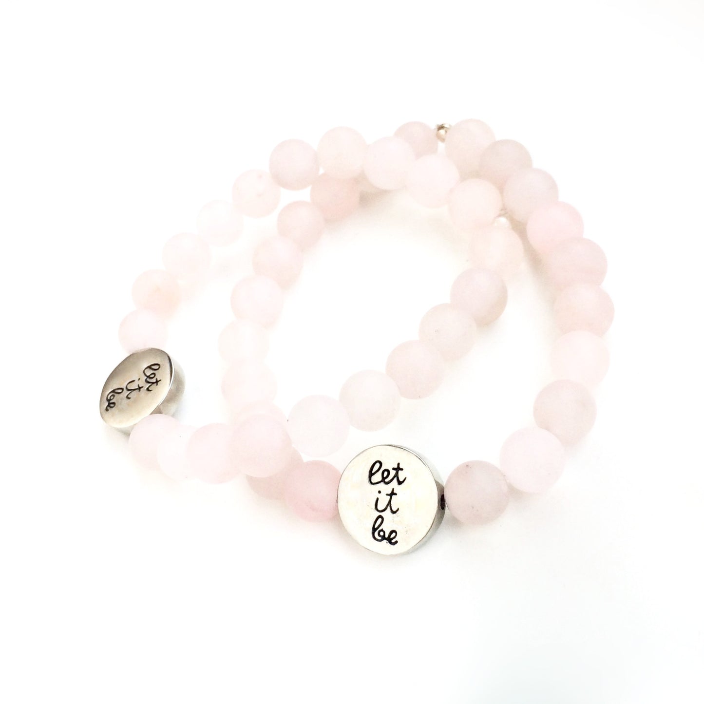 Let it Be Beaded Bracelet