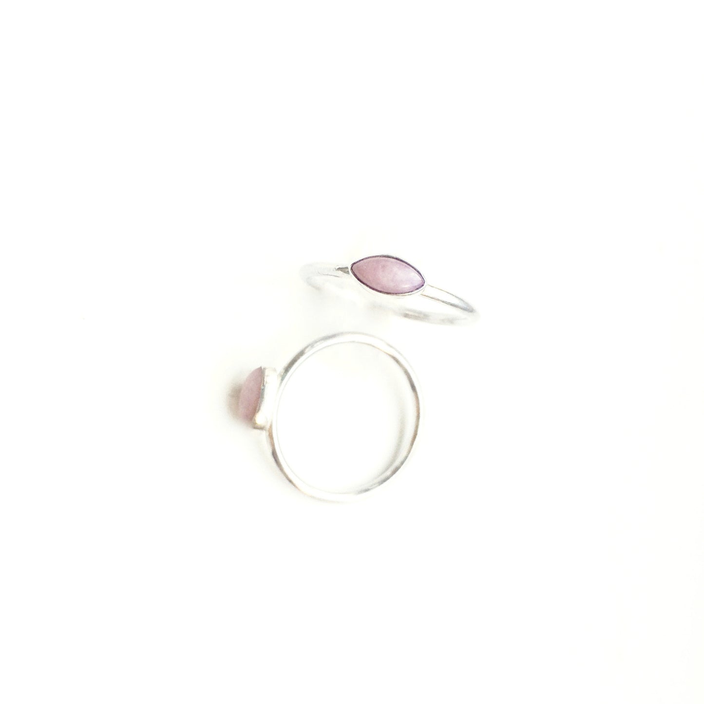 Rose Quartz Stacking Ring