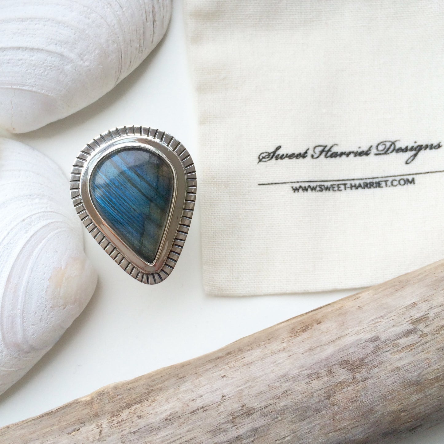 Large Tear Drop Labradorite