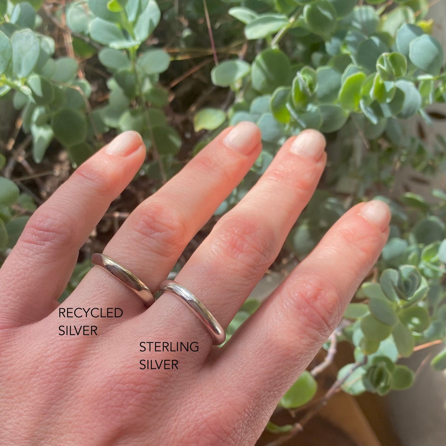 Recycled Silver "HO'OPONOPONO" Ring