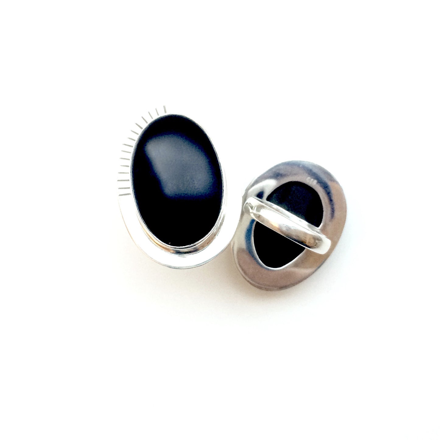 Large Black Onyx Ring