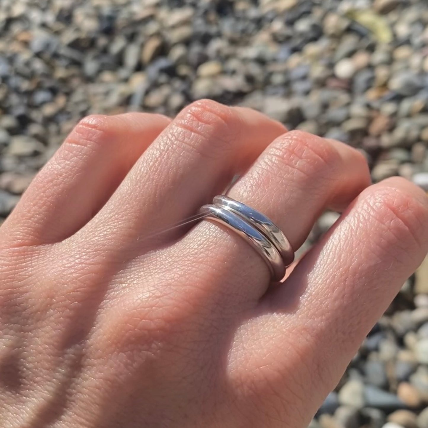 Recycled Silver "HO'OPONOPONO" Ring