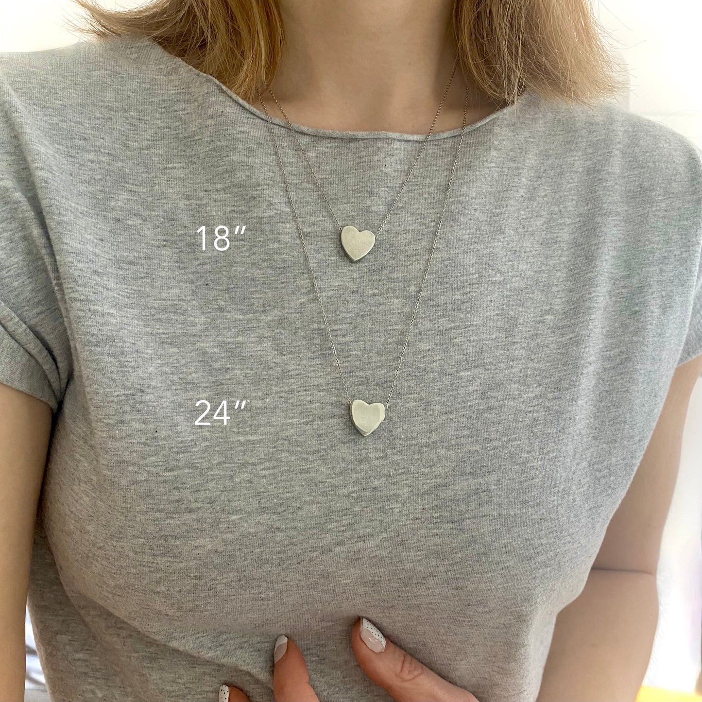 "Let's Get Carried Away" Heart Necklace